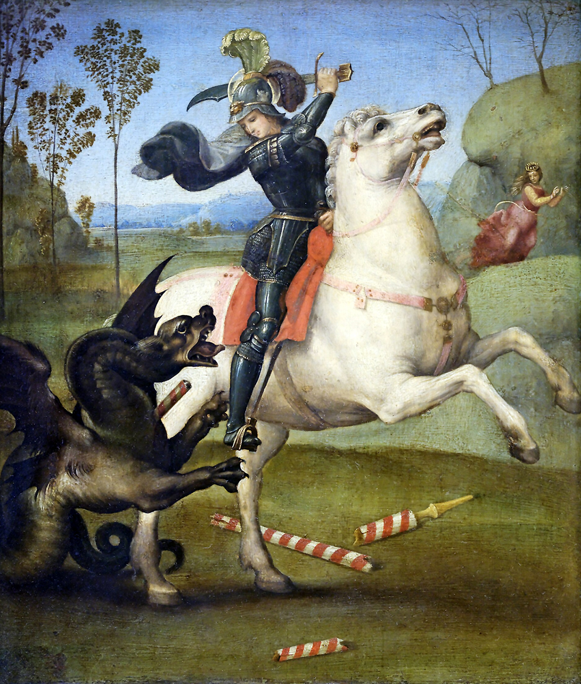 St. George’s shapeshifting dragon
